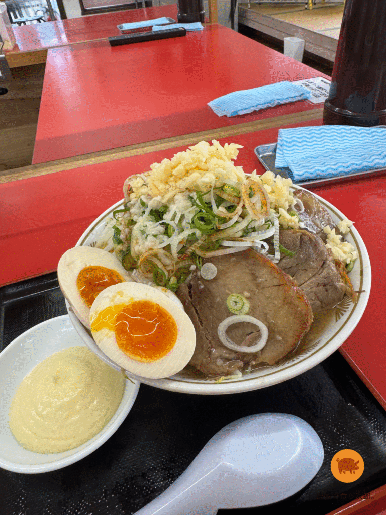 もっけだの　着丼真上