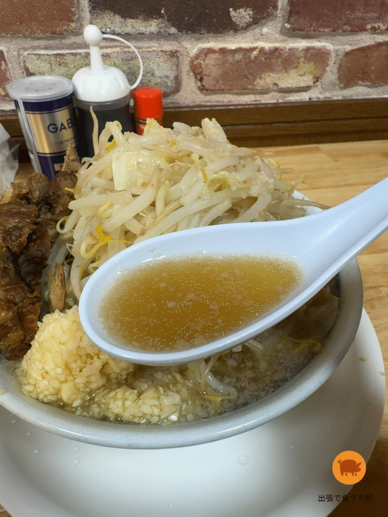 ラーメン大　酒田店　スープアップ