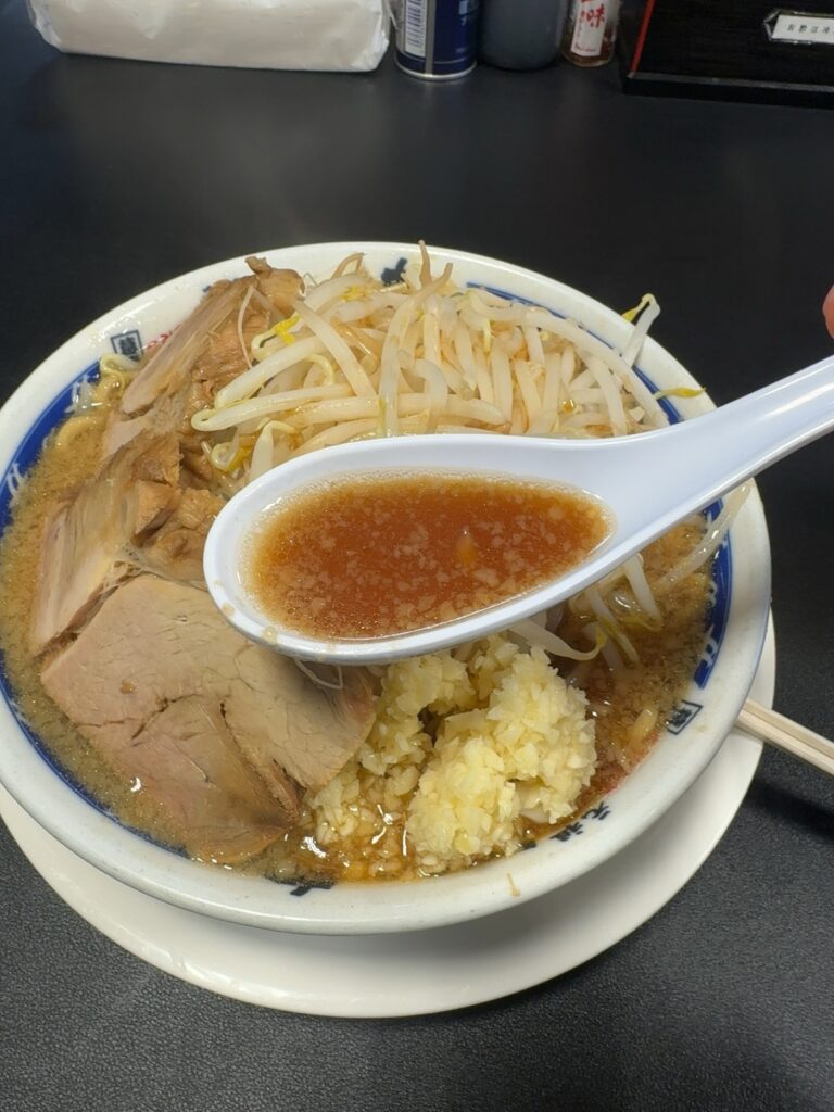 ラーメン大 酒田店 スープアップ