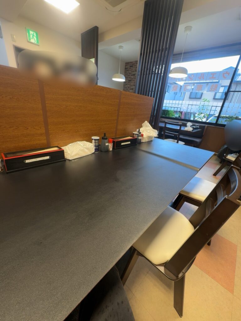 ラーメン大 酒田店 内装
