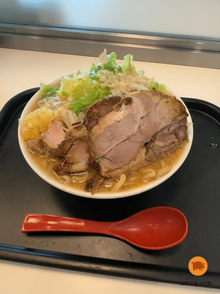 晴天の風PLUS　着丼真上
