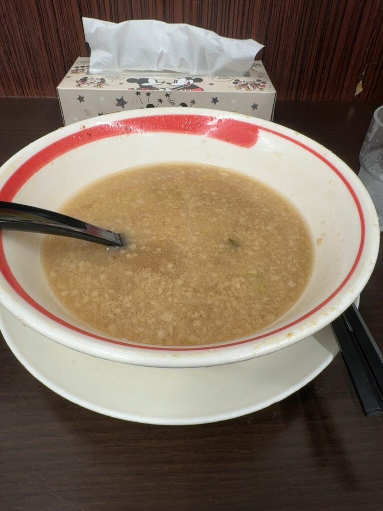 麵屋松　完食
