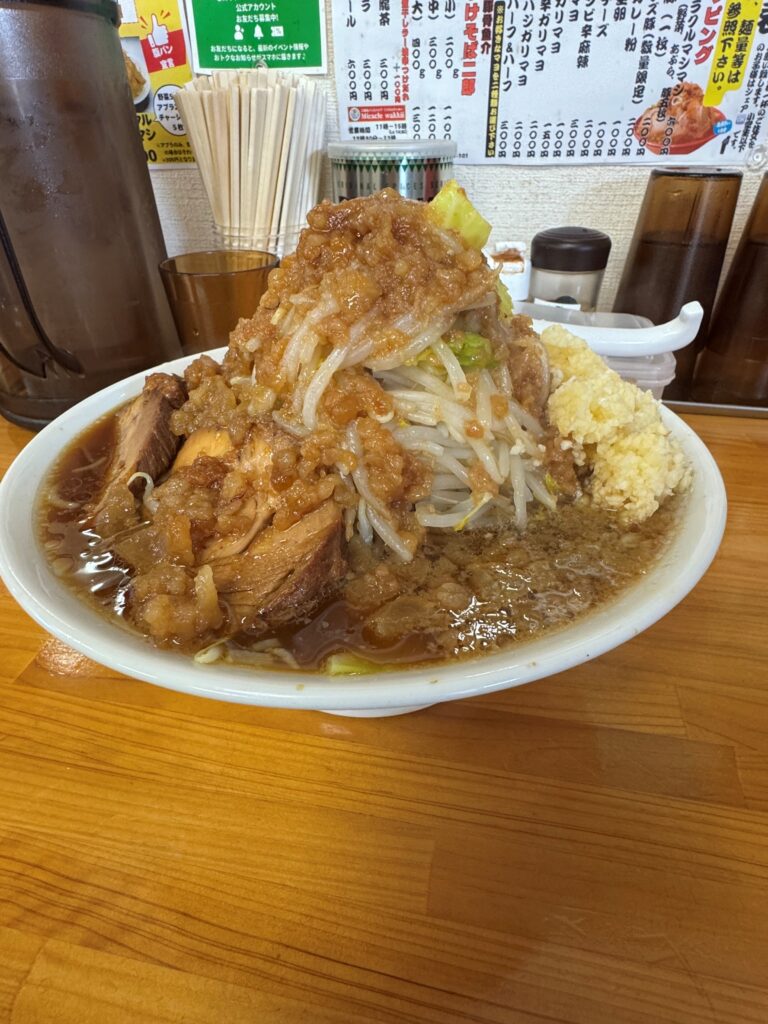 ミラクルワッキー　着丼