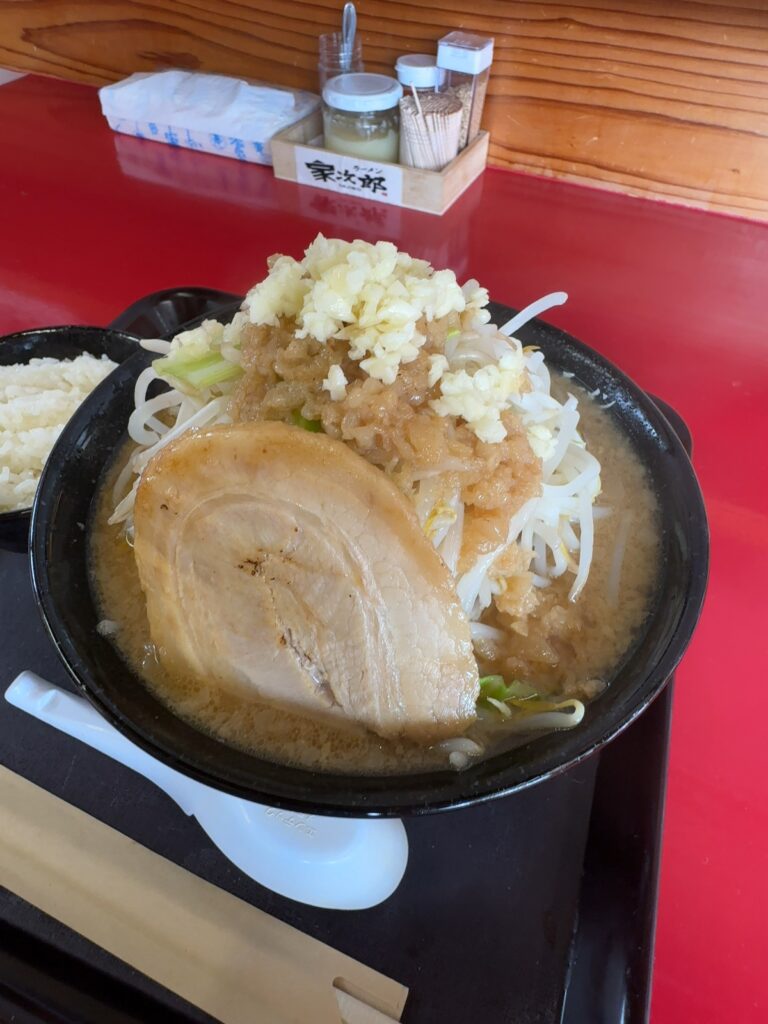 家次郎　着丼真上
