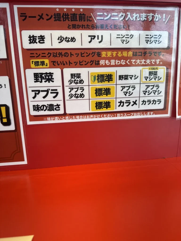 限界を超えろ青森 メニュー