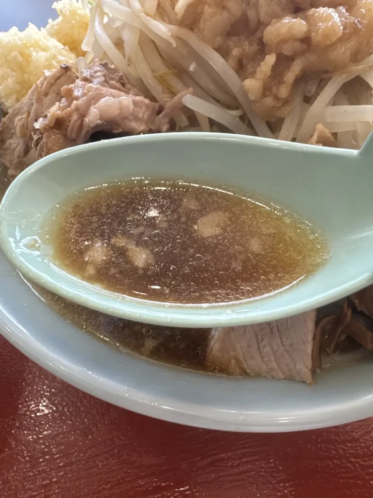 ラーメンの郎　スープ